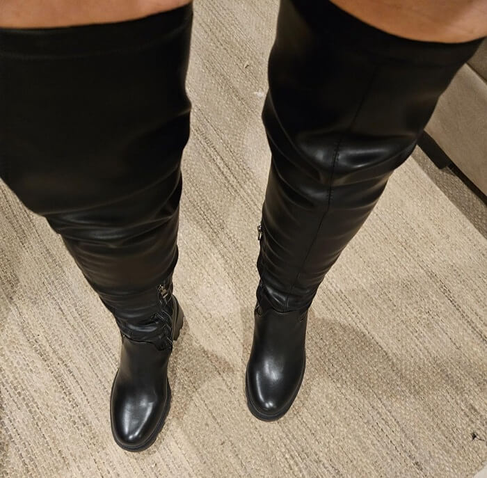 DREAM PAIRS Knee High Boots, Platform Boots 
