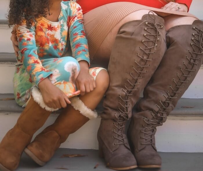 ROOM OF FASHION Wide Calf Over The Knee Boots