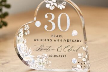 30th Anniversary Gift for Parents