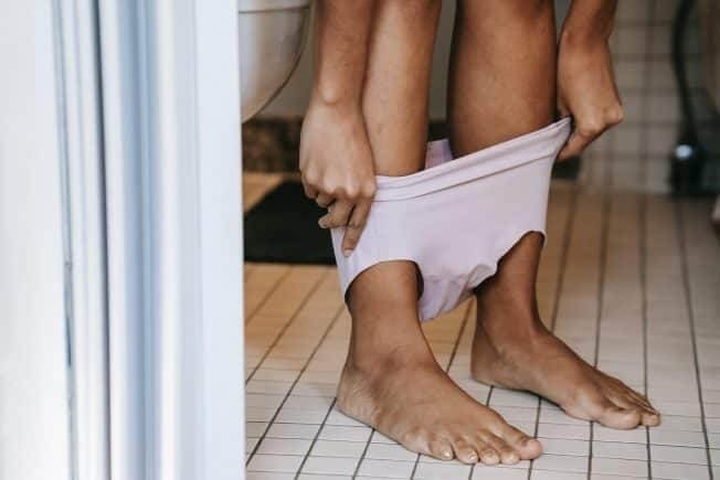 Spotting before period1