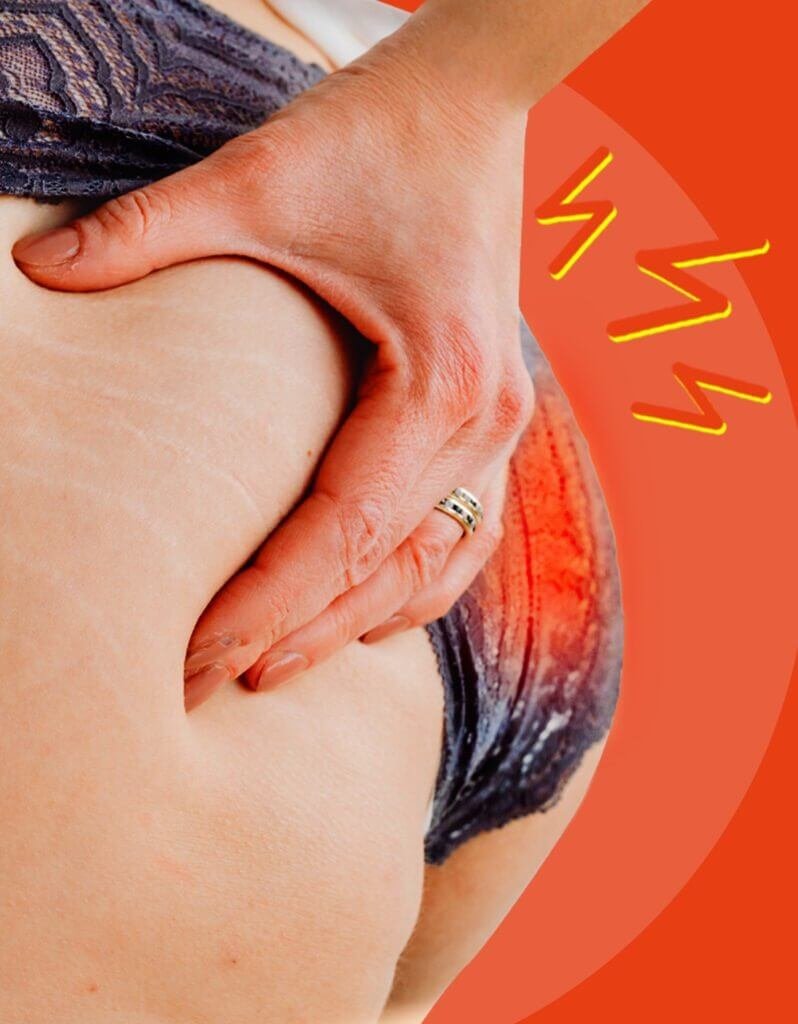 butt cramps period 1