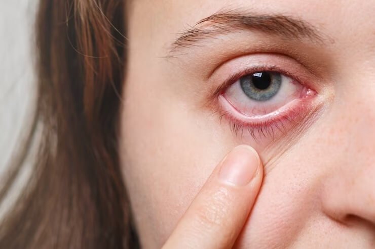 dry eyes menopause